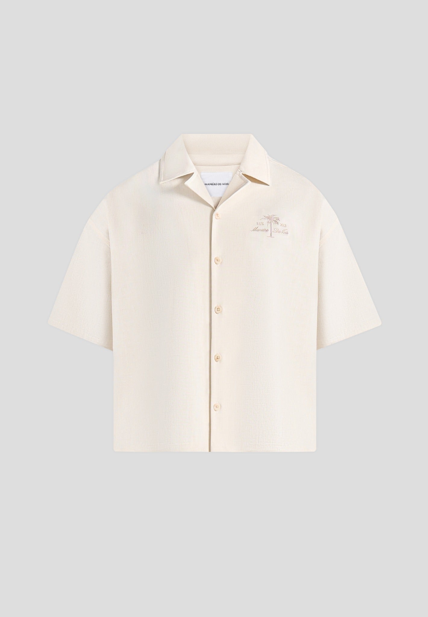 alexis-unisex-cote-dazur-boxy-shirt-cream