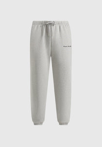 JS005 - Signature Regular Fit Cuffed Joggers - Marl Grey