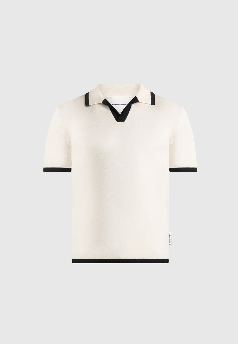 lambert-contrast-detail-knit-polo-shirt-cream