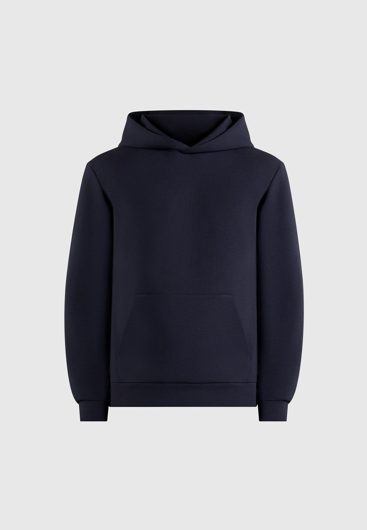JS007 - Neoprene Minimal Regular Fit Hoodie - Navy