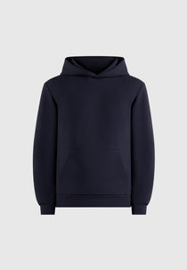 JS007 - Neoprene Minimal Regular Fit Hoodie - Navy