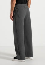 JS003 - Unisex Signature Wide Leg Joggers - Charcoal Grey