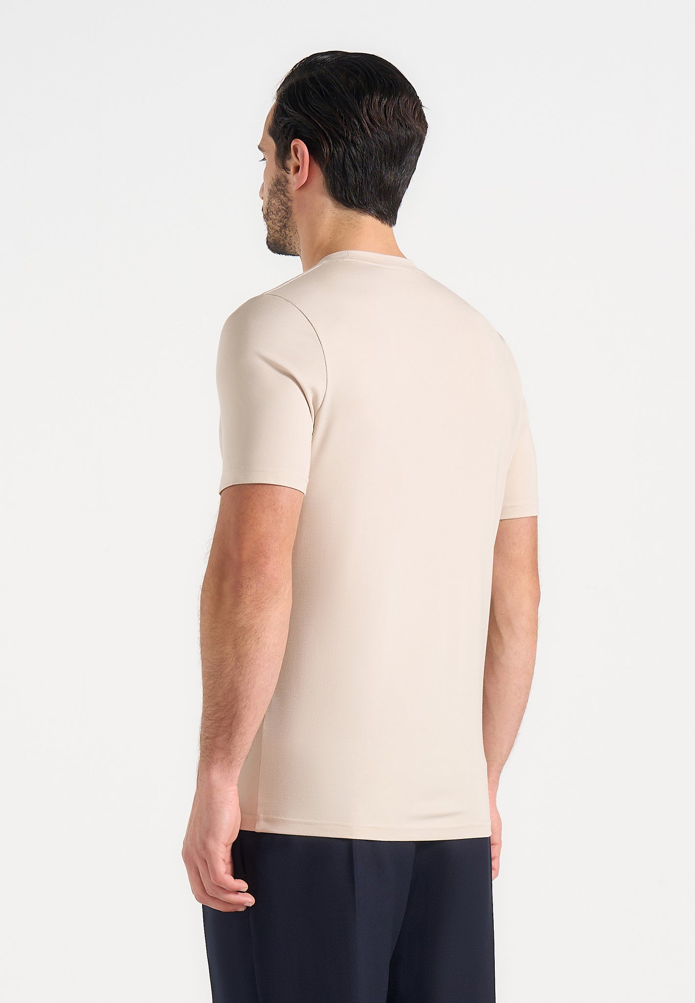 TS003 - Fitted Luxe T-Shirt - Cream