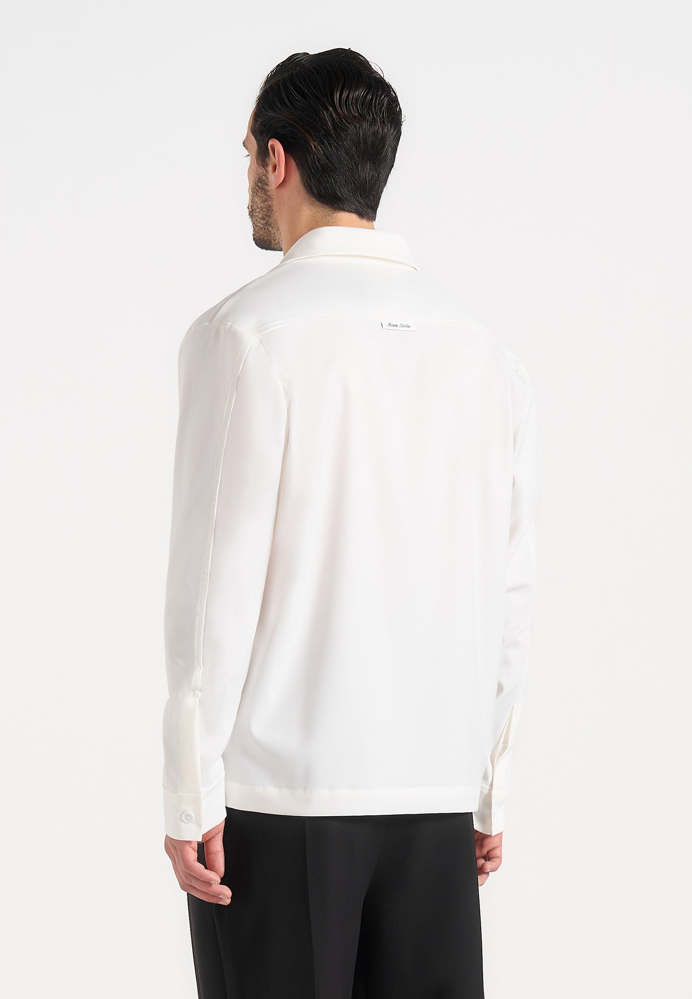 Alban - Double Breasted Shirt - White
