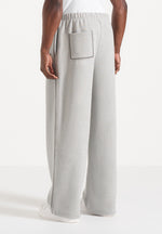 Morgan - Unisex Whipstitch Regular Joggers - Light Grey