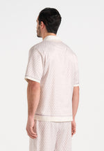 Idriss - Eiffel Monogram Resort Shirt - Cream