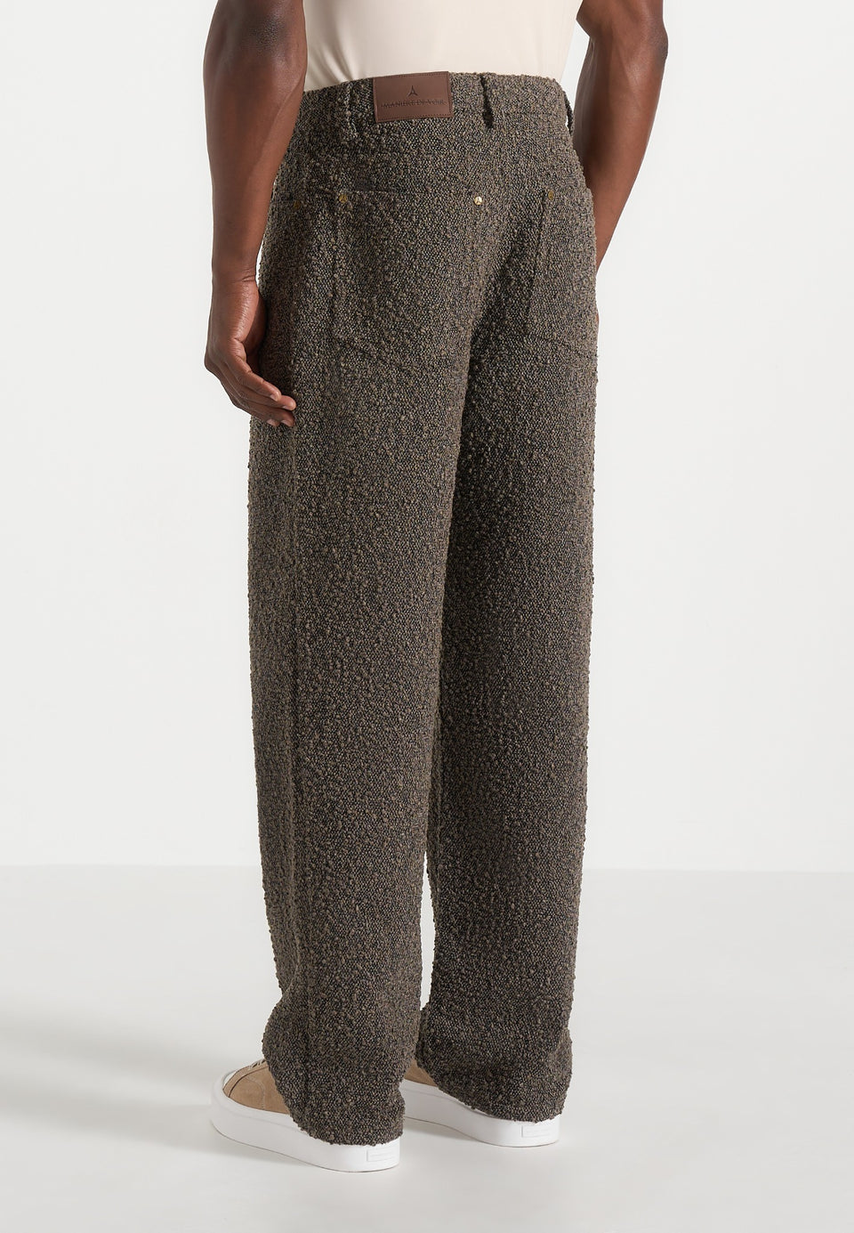 Arnault - Boucle Relaxed Fit Jeans - Brown