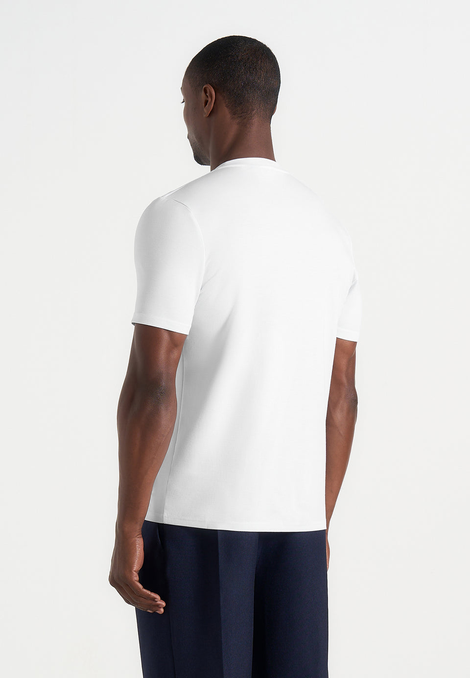 TS003 - Fitted Luxe T-Shirt - White