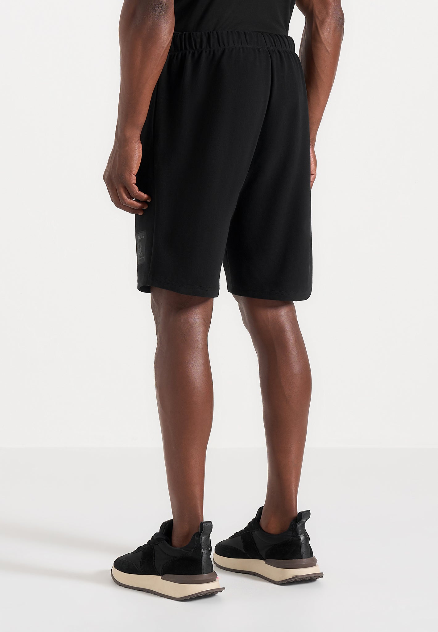 sh001-unisex-cotton-shorts-black