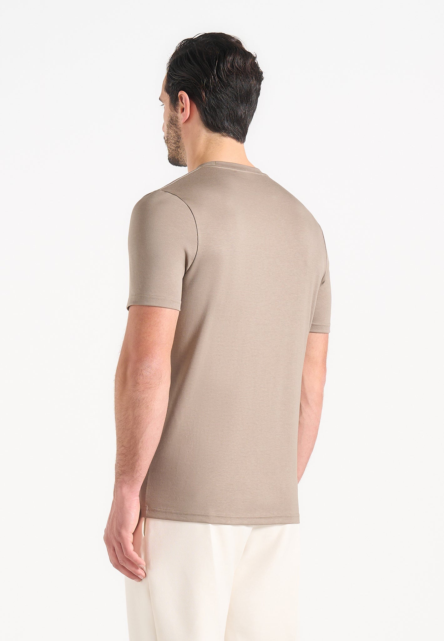 TS003 - Fitted Luxe T-Shirt - Mushroom