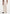 Loic -  Wide Leg Textured Trousers with Belt - Cream