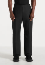 Henri - Foldover Trousers - Black