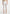Aimée - Lace Asymmetric Capri Leggings - White