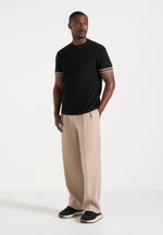 Layton - Taped Cotton T-Shirt - Black