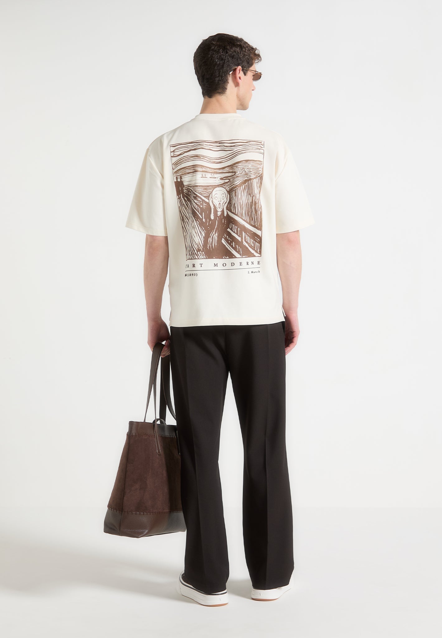 the-scream-cotton-t-shirt-cream