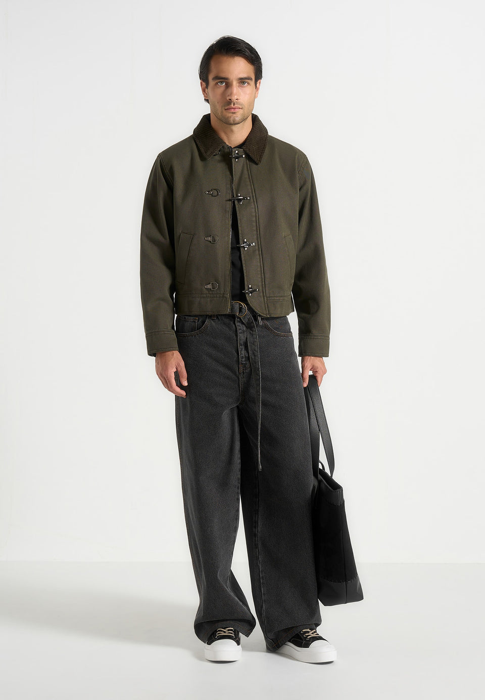 nino-clasp-detail-contrast-stitch-gabardine-jacket-olive