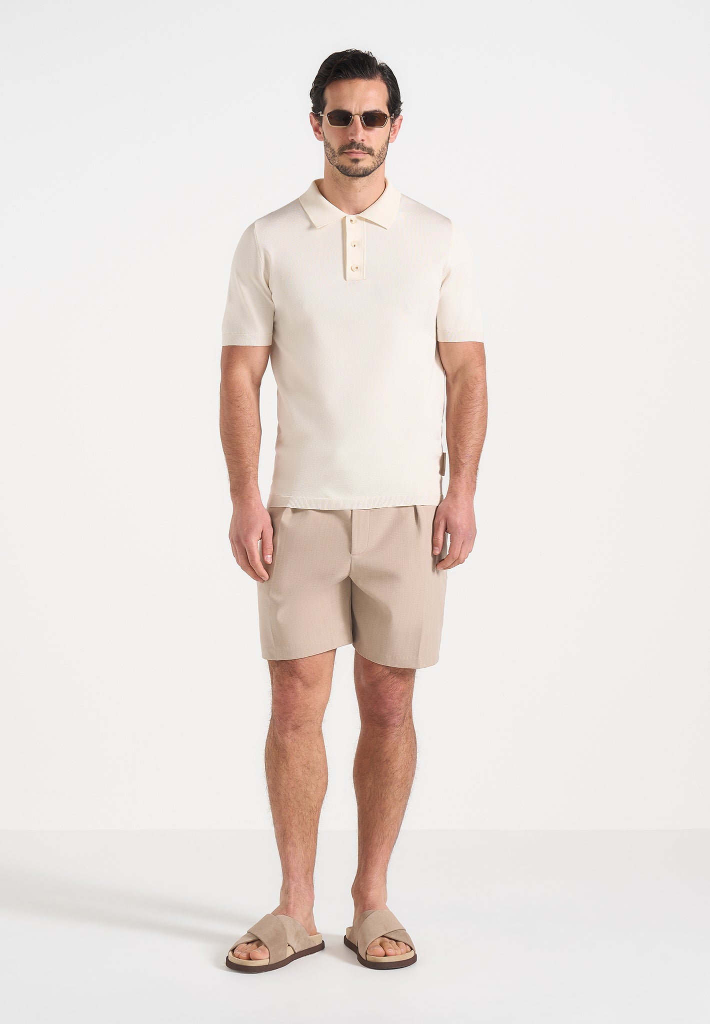marin-tailored-pleated-shorts-beige