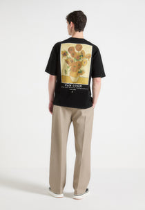 Sunflowers - Van Gogh T-Shirt - Black