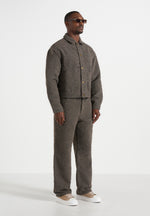 Arnault - Boucle Relaxed Fit Jeans - Brown