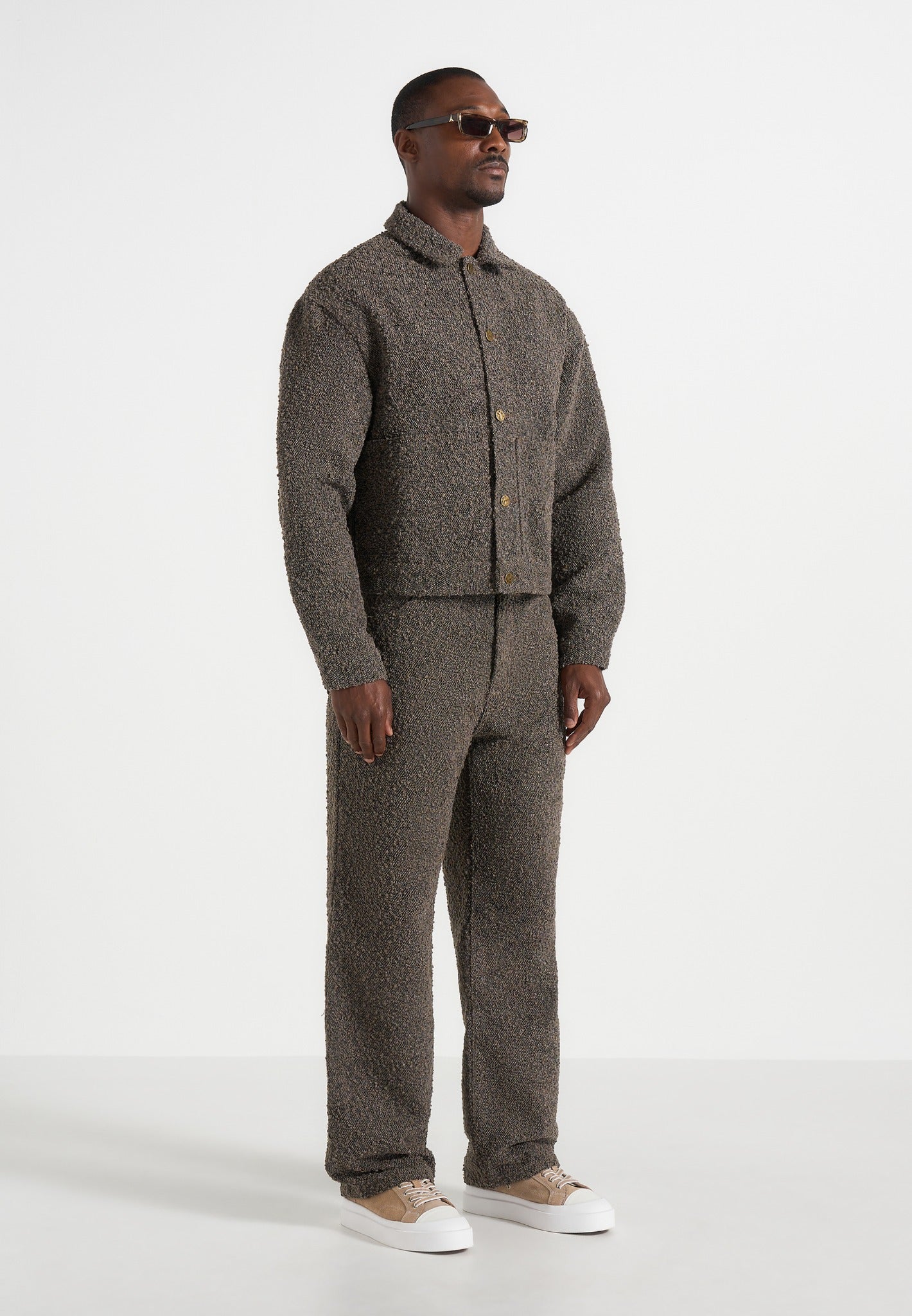 Arnault - Boucle Relaxed Fit Jeans - Brown