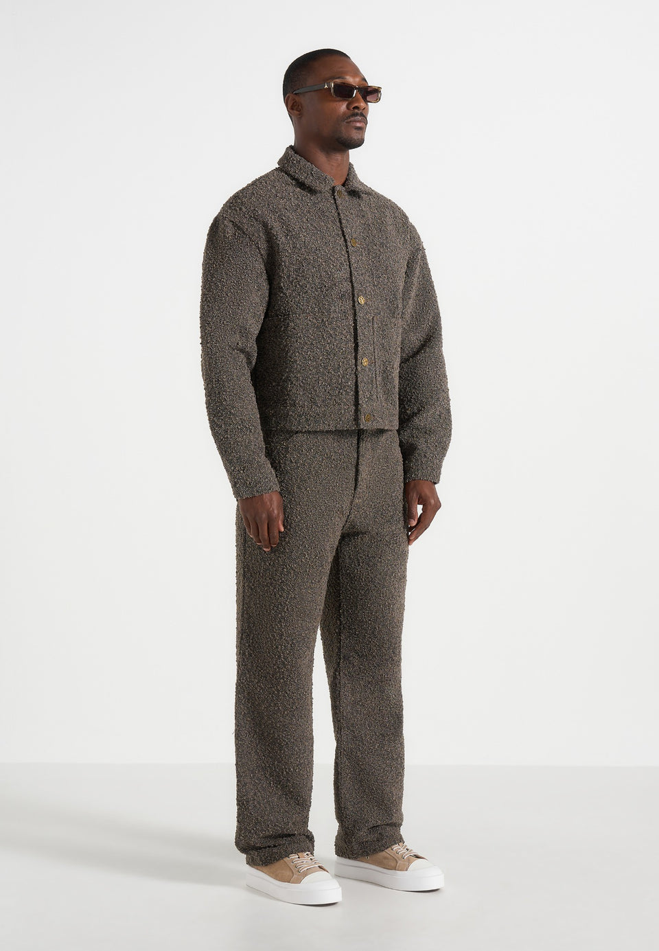 Arnault - Boucle Relaxed Fit Jeans - Brown