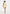 Elodie - Knitted Draped Halterneck Top - Pale Yellow