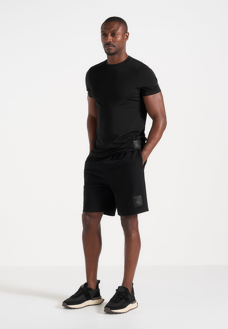 sh001-unisex-cotton-shorts-black