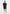 Marin - Tailored Pleated Shorts - Navy