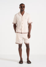 Juan - Baroque Resort Shirt - Cream