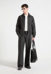 Eli - Harrington Jacket - Grey