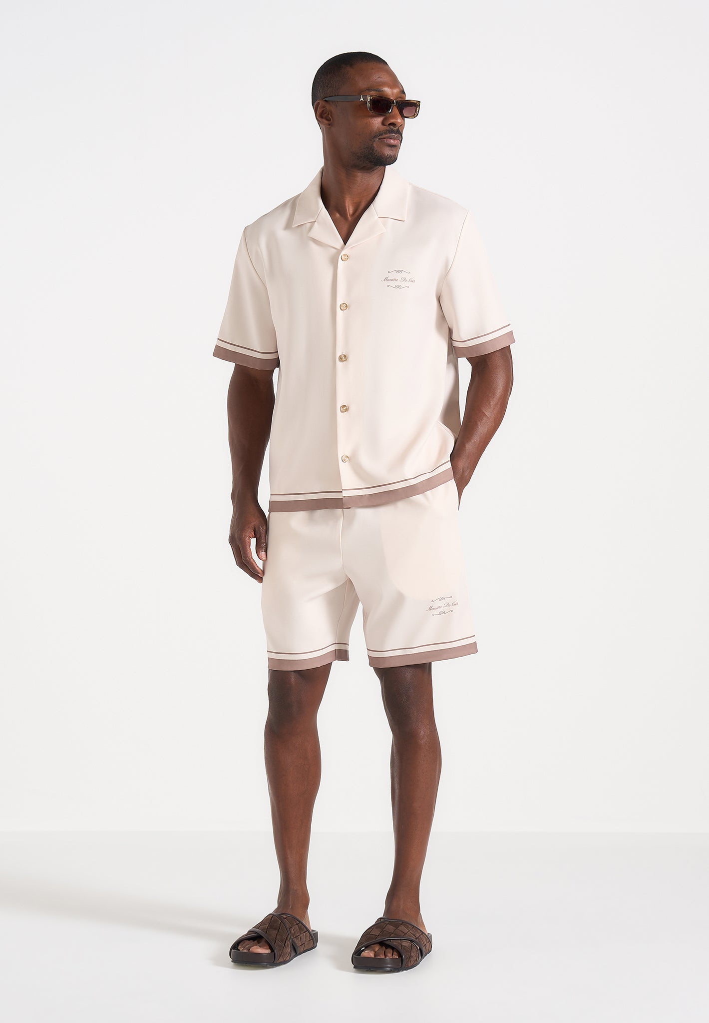Sean - Baroque Shorts - Cream 