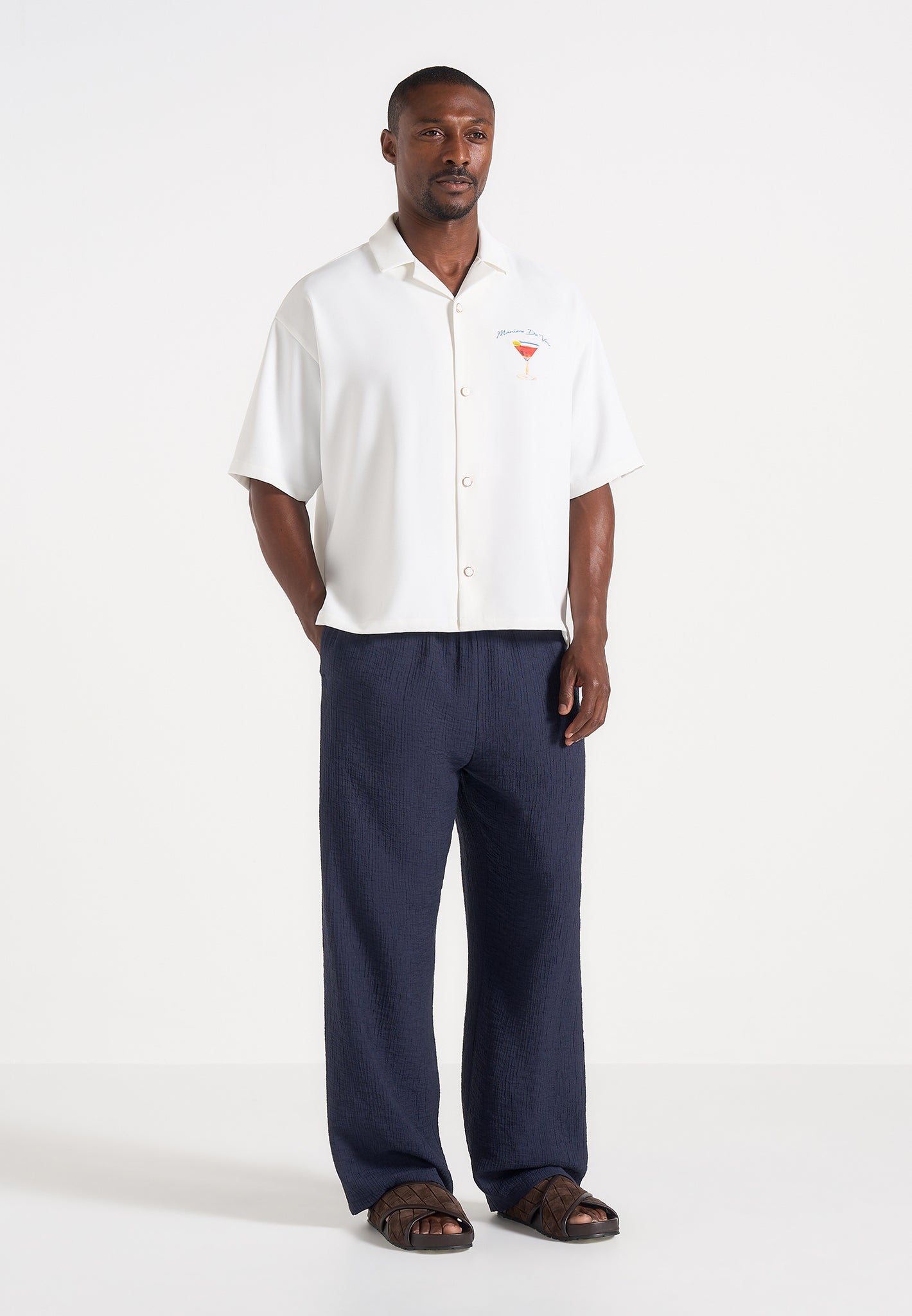 St. Barts - Relaxed Fit Shirt - White