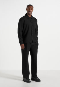 Valentin - Classic Tailored Long Sleeve Shirt - Black