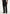 Henri - Foldover Trousers - Black