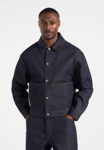 Damien - Boxy Fit Denim Jacket - Indigo