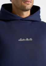 JS001 - Unisex Signature Relaxed Fit Hoodie - Navy