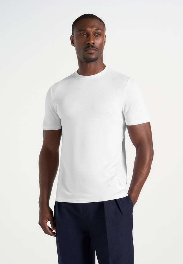 TS003 - Fitted Luxe T-Shirt - White