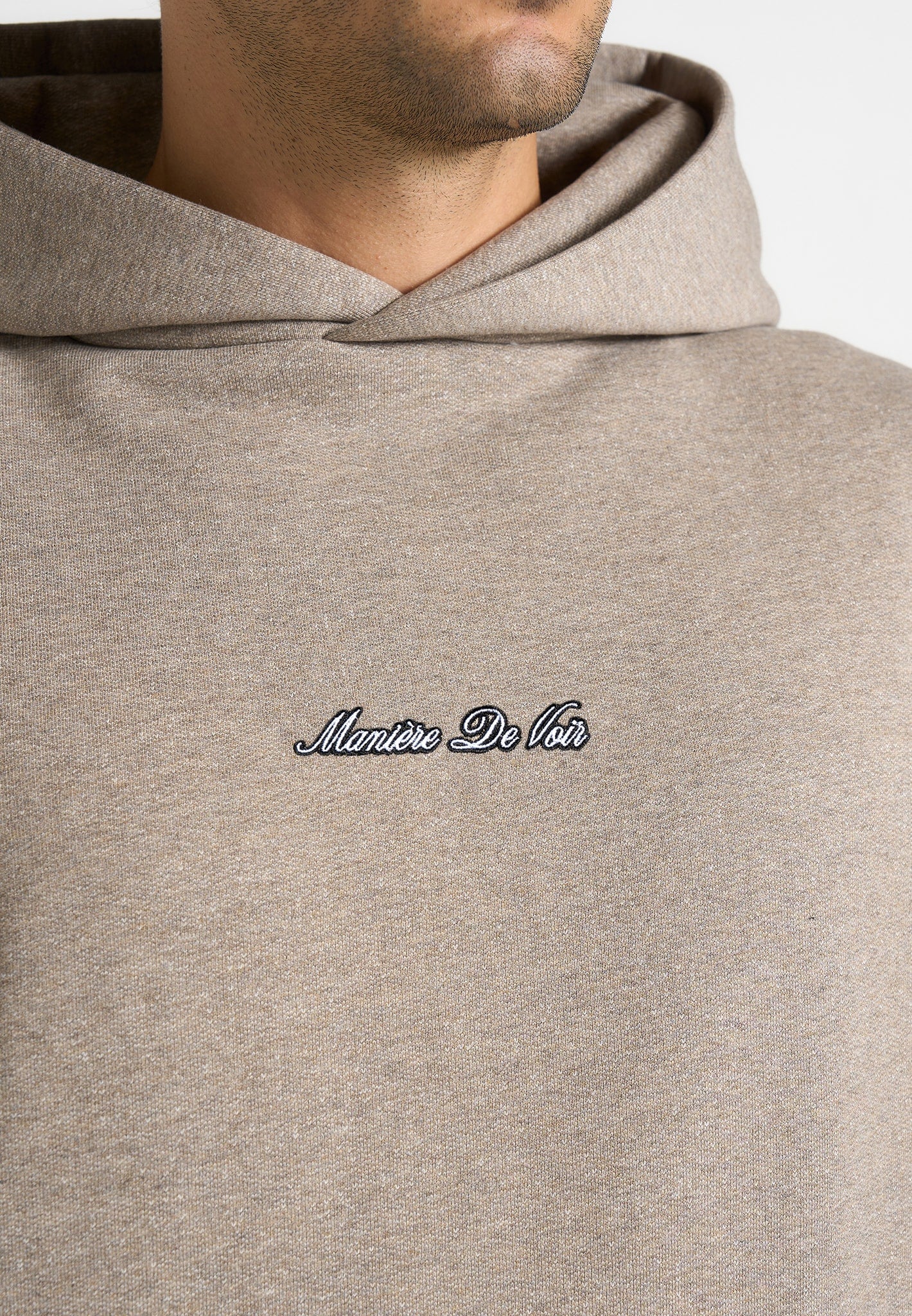 JS001 - Unisex Signature Relaxed Fit Hoodie - Taupe