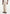 Loic -  Wide Leg Textured Trousers with Belt - Cream