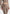 Knitted Fit & Flare Leggings with Belt - Taupe