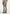Knitted Fit & Flare Leggings with Belt - Taupe