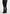 Knitted Fit & Flare Leggings with Belt - Black