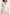 Thalia - Tailored Asymmetric Double Breasted Blazer - Light Beige