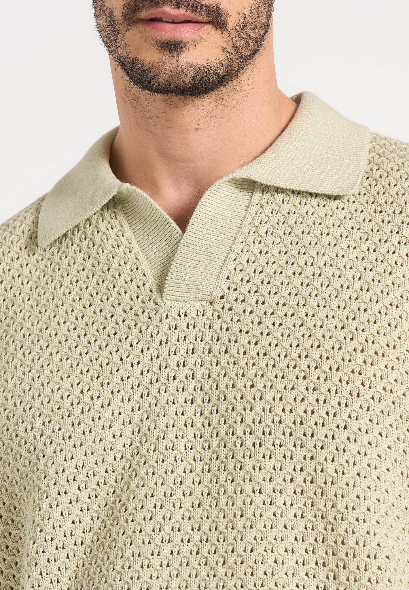 conrad-open-knit-polo-shirt-sage
