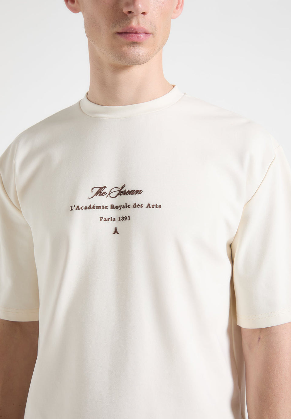 the-scream-cotton-t-shirt-cream
