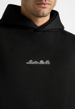 JS001 - Unisex Signature Relaxed Fit Hoodie - Black