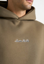 JS001 - Unisex Signature Relaxed Fit Hoodie - Olive