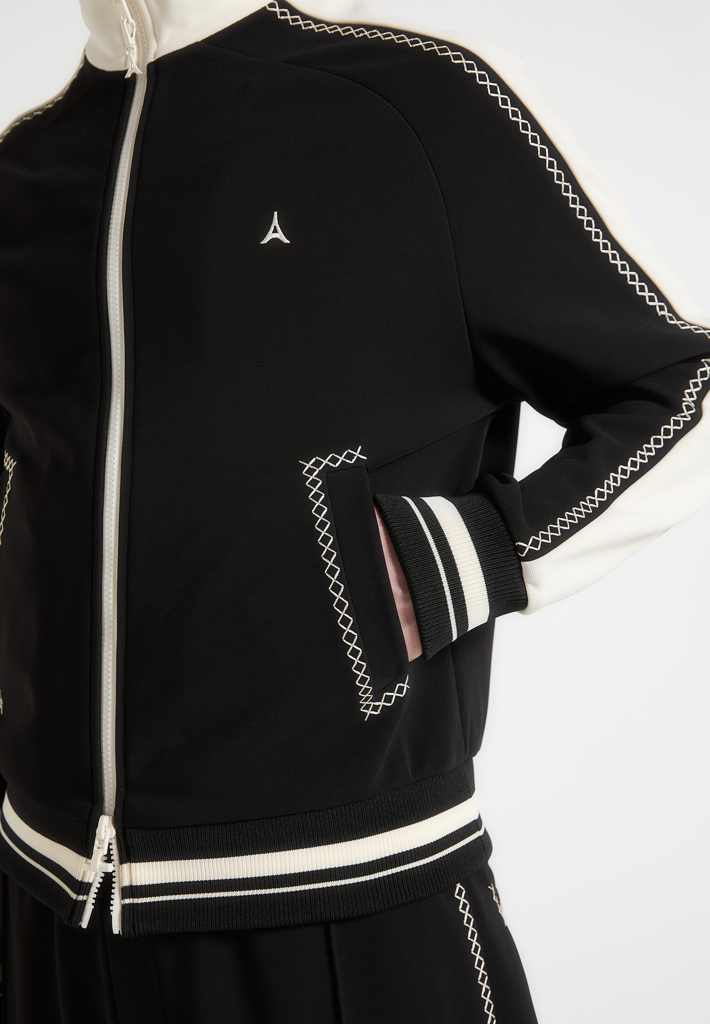 contrast-whipstitch-raglan-track-jacket-black
