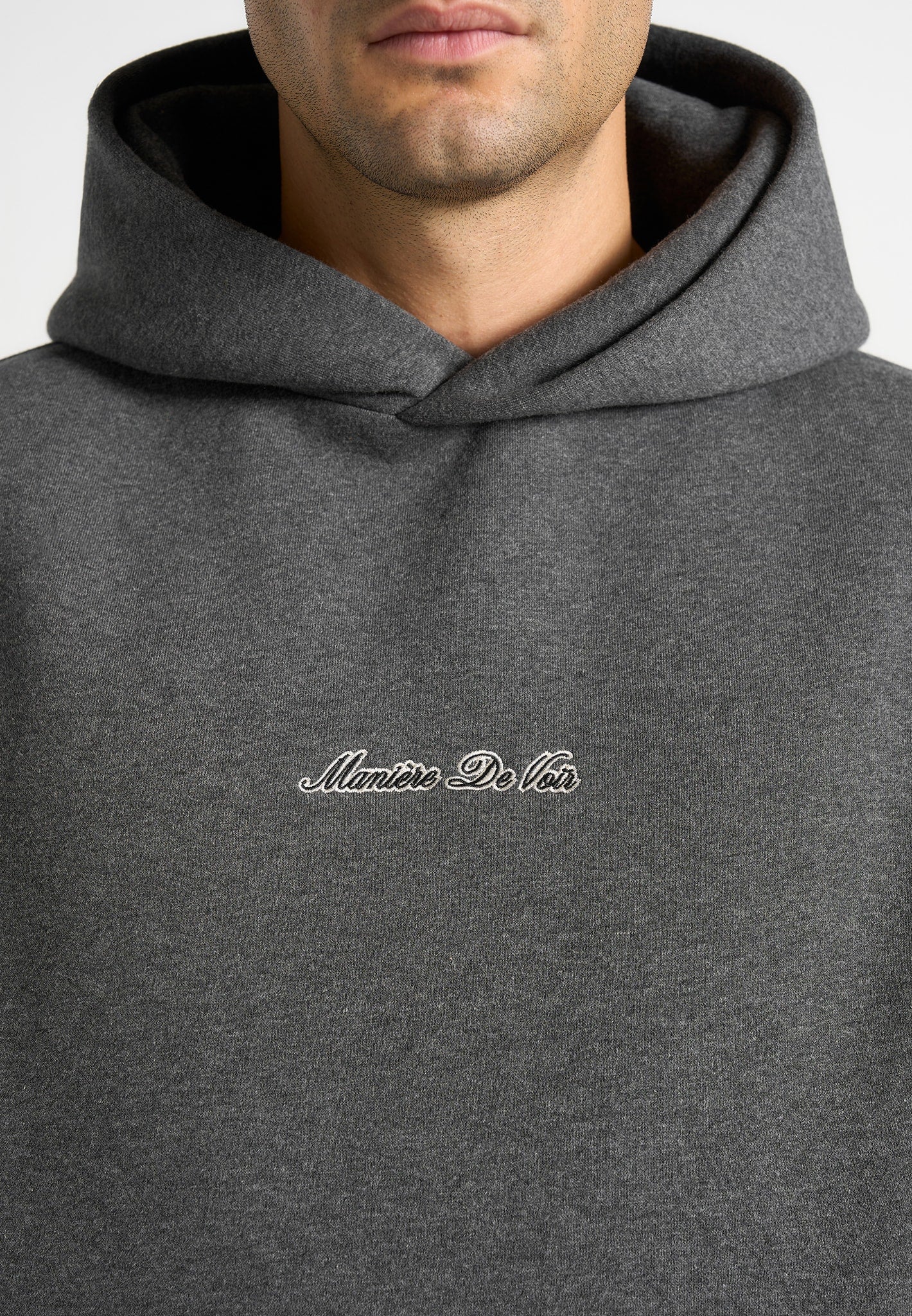 JS001 - Unisex Signature Relaxed Fit Hoodie - Charcoal Grey