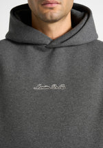 JS001 - Unisex Signature Relaxed Fit Hoodie - Charcoal Grey